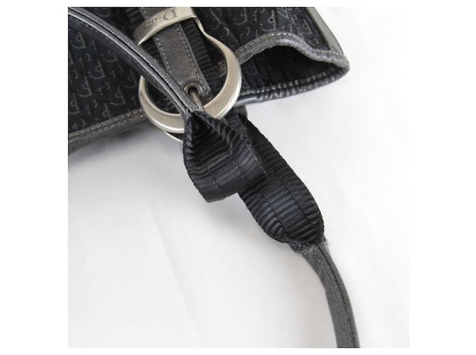 Borsa Tote Christian Dior Trotter Nero - vista 11