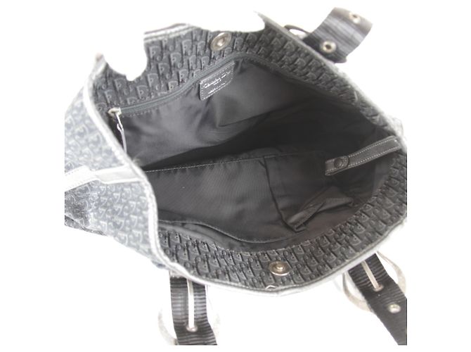 Borsa Tote Christian Dior Trotter Nero - vista 12
