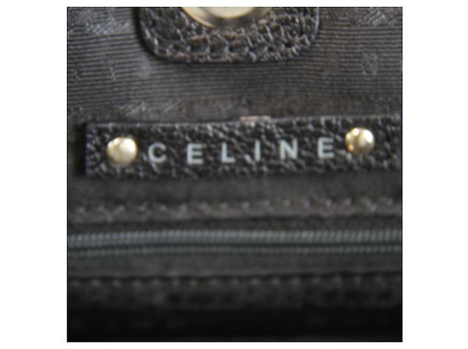 Céline Borsa Tote Celine in pelle nera Nero - vista 11