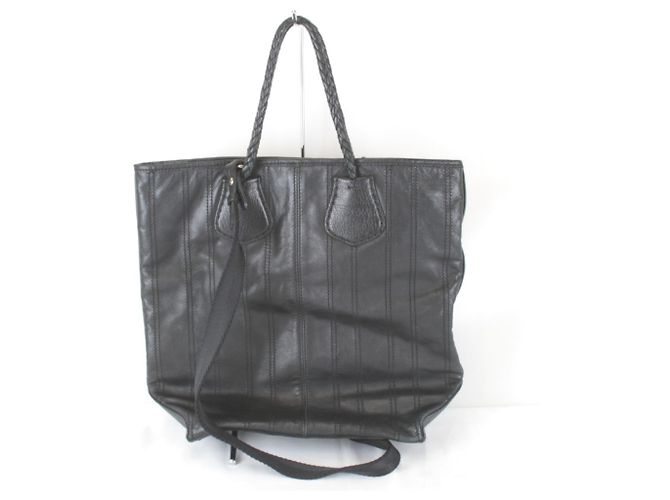 Céline Borsa Tote Celine in pelle nera Nero - vista 2