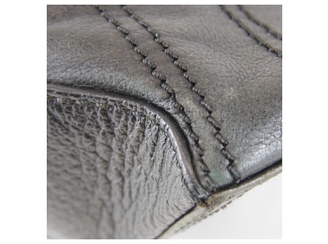 Céline Borsa Tote Celine in pelle nera Nero - vista 4