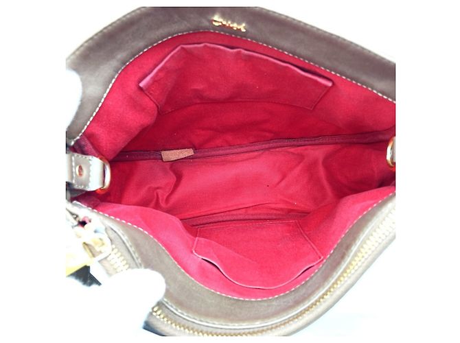 Borsa a tracolla Chloé Chloe Eden Marrone - vista 6