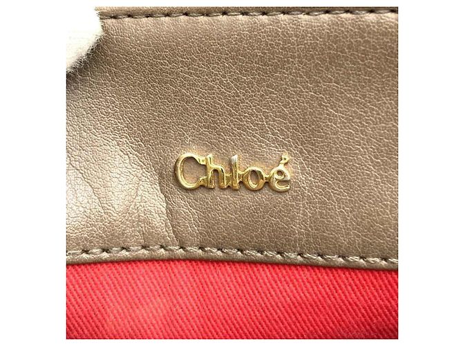Borsa a tracolla Chloé Chloe Eden Marrone - vista 8