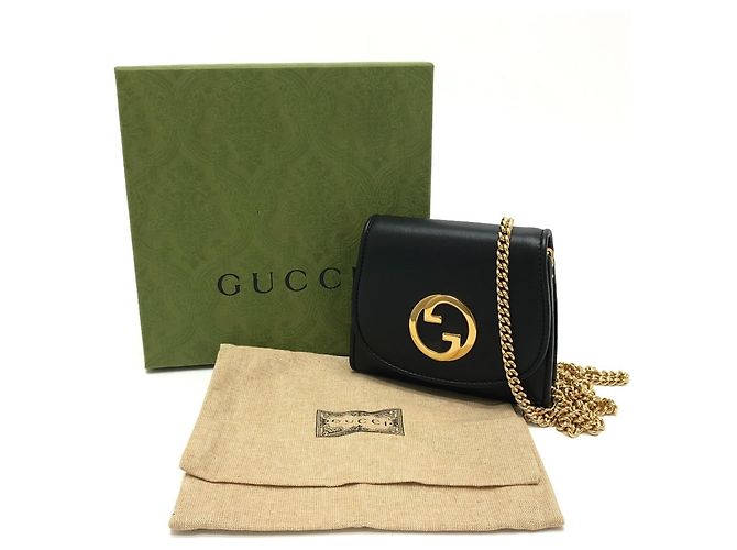 Bolso con cadena y cartera Gucci Blondie Medium - vista 16