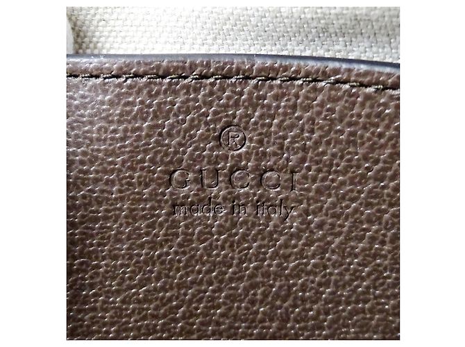 Borsa Gucci Ophidia GG Supreme Marrone - vista 6