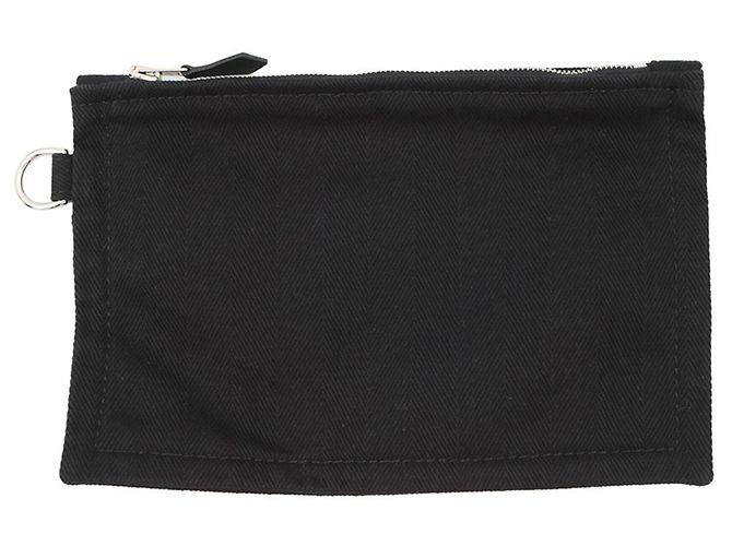 Hermès Borsa Hermes Valparaiso Nero - vista 20