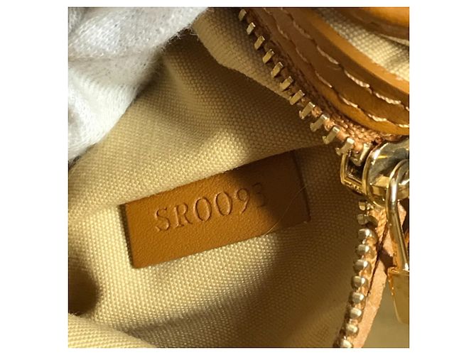 Borsa a Spalla Louis Vuitton Monogram Mini Lucille GM Beige - vista 12