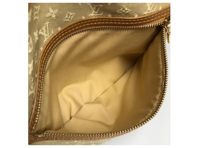 Borsa a Spalla Louis Vuitton Monogram Mini Lucille GM Beige - vista 16