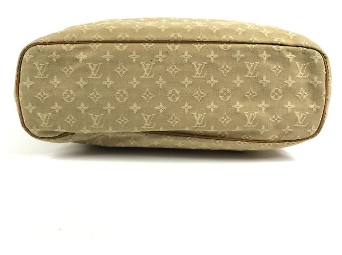 Borsa a Spalla Louis Vuitton Monogram Mini Lucille GM Beige - vista 5