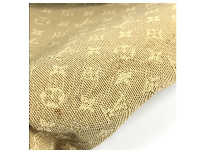 Borsa a Spalla Louis Vuitton Monogram Mini Lucille GM Beige - vista 9