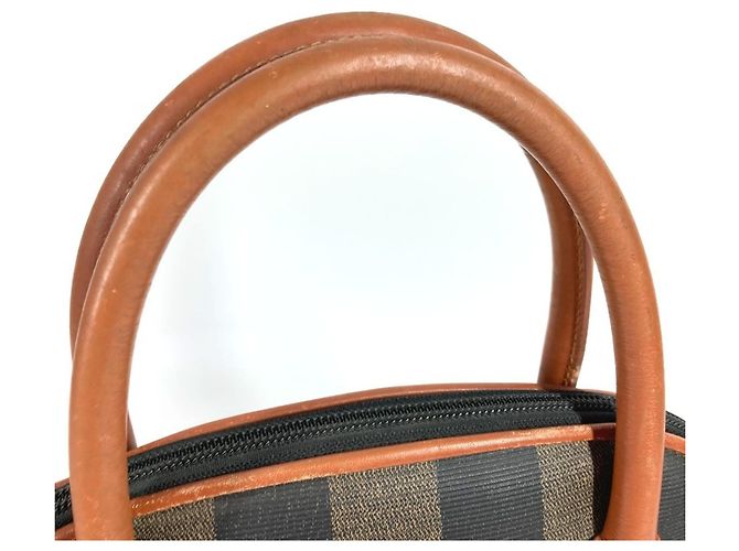 Fendi Vintage Pecan Tote Bag Braun Khaki - Ansicht 12