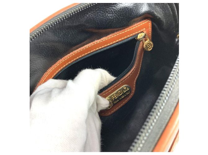 Fendi Vintage Pecan Tote Bag Braun Khaki - Ansicht 14