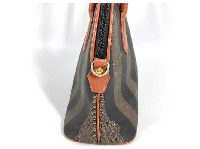 Fendi Vintage Pecan Tote Bag Braun Khaki - Ansicht 2