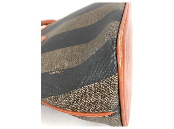 Fendi Vintage Pecan Tote Bag Braun Khaki - Ansicht 6