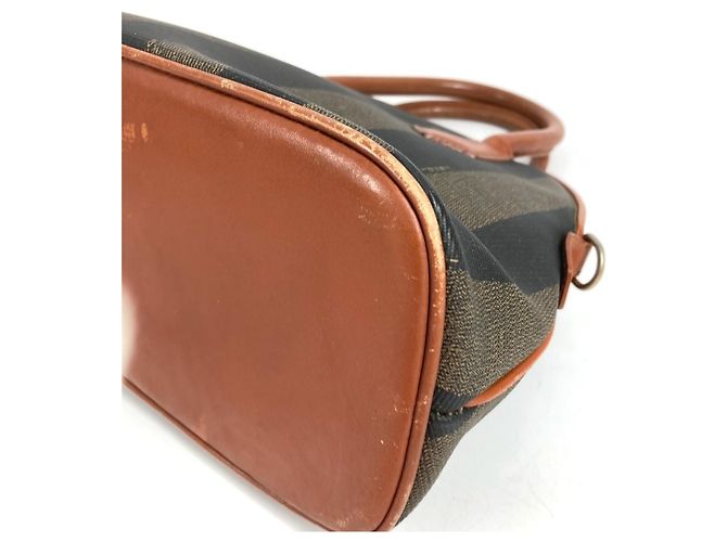 Fendi Vintage Pecan Tote Bag Braun Khaki - Ansicht 8