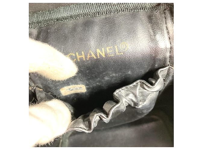 Vanity Beauty case Chanel CC Coco Mark Logo Nero - vista 13