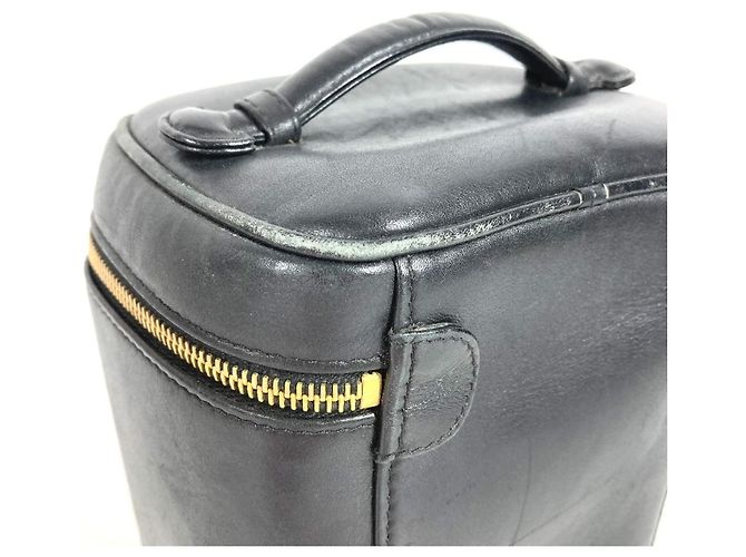 Vanity Beauty case Chanel CC Coco Mark Logo Nero - vista 6