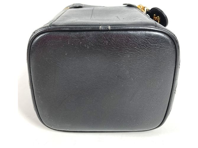 Vanity Beauty case Chanel CC Coco Mark Logo Nero - vista 8