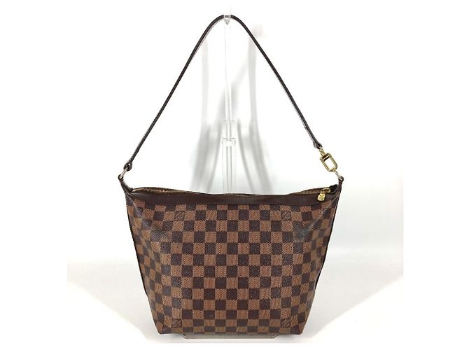 Bolsa de ombro Louis Vuitton Damier Iroko MM Marrom Damier ebene - vista 2