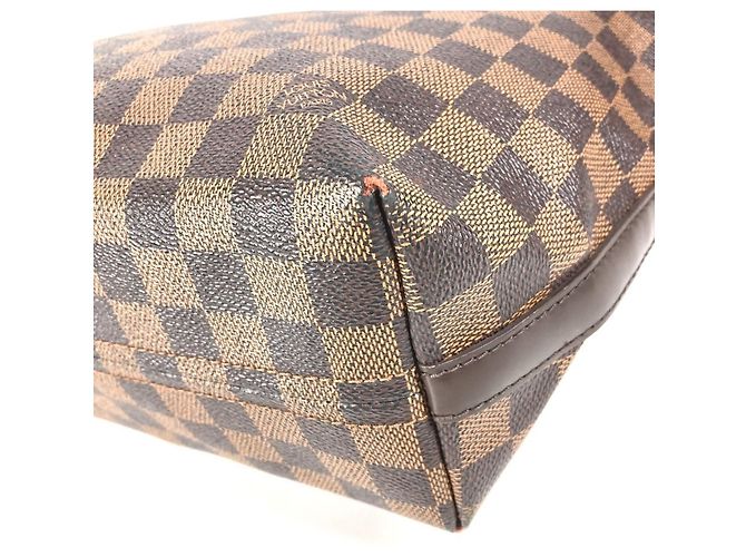 Bolsa de ombro Louis Vuitton Damier Iroko MM Marrom Damier ebene - vista 6