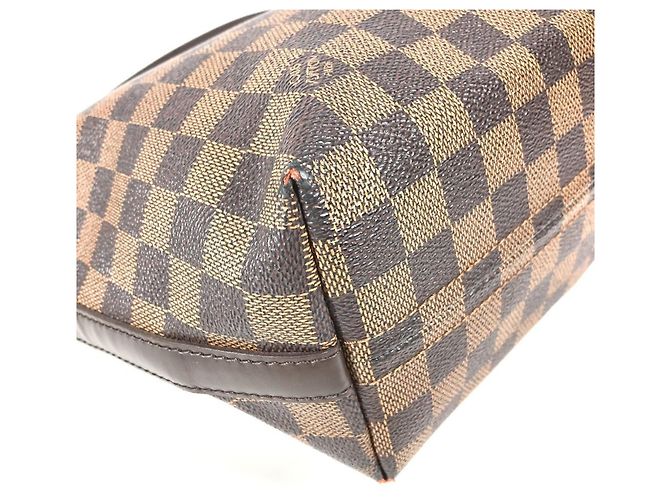 Bolsa de ombro Louis Vuitton Damier Iroko MM Marrom Damier ebene - vista 7