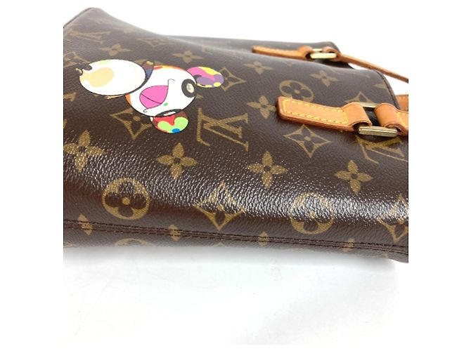 Borsa Tote Louis Vuitton Monogram Panda Vavin PM Marrone - vista 7