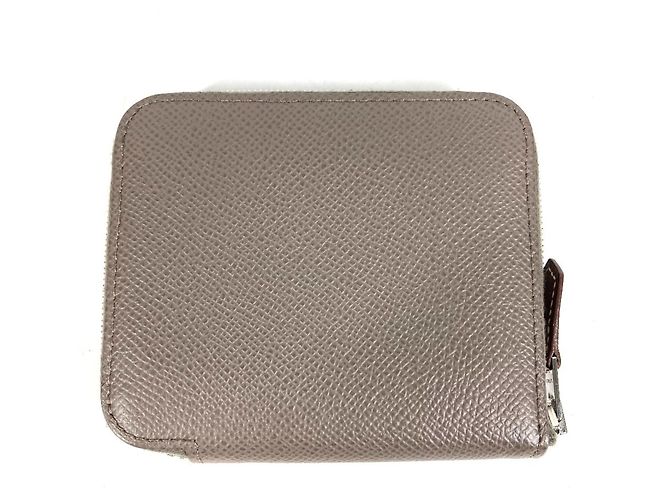 Monedero compacto Azap Hermès Castaño - vista 12