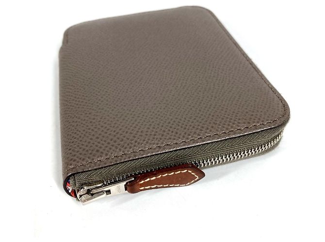 Monedero compacto Azap Hermès Castaño - vista 13