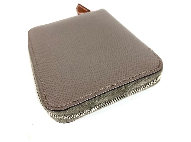 Monedero compacto Azap Hermès Castaño - vista 15