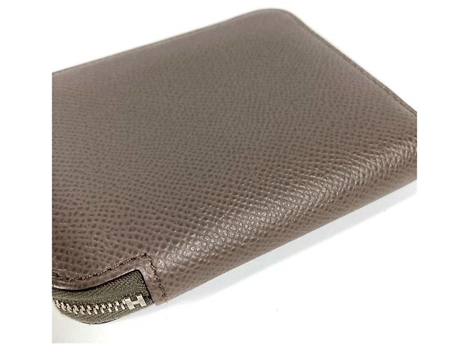 Monedero compacto Azap Hermès Castaño - vista 16