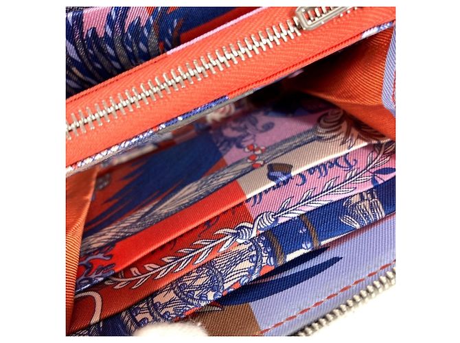 Monedero compacto Azap Hermès Castaño - vista 6