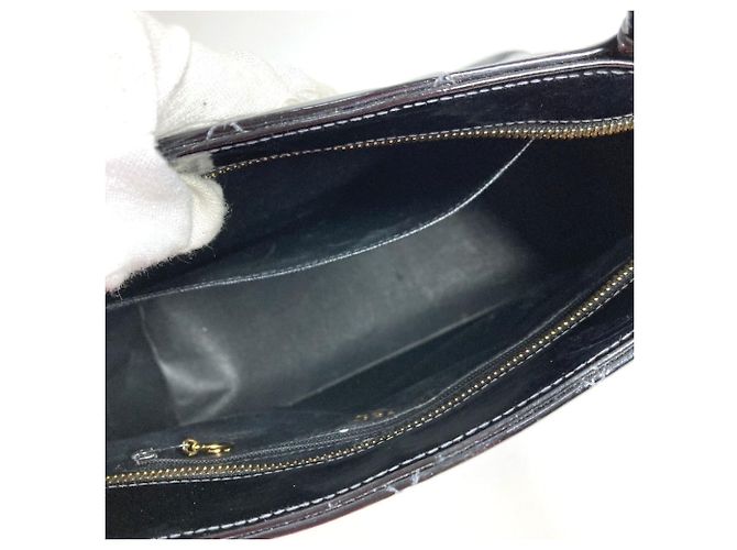 Borsa Tote Chanel CC Coco Mark Logo Nero - vista 14