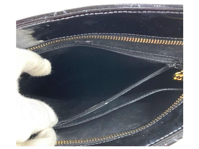 Borsa Tote Chanel CC Coco Mark Logo Nero - vista 16