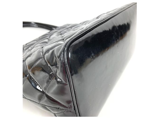Borsa Tote Chanel CC Coco Mark Logo Nero - vista 5