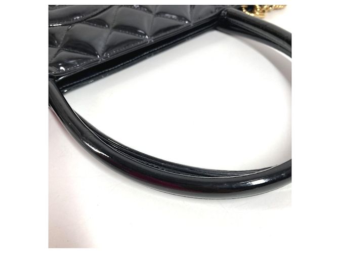 Borsa Tote Chanel CC Coco Mark Logo Nero - vista 9