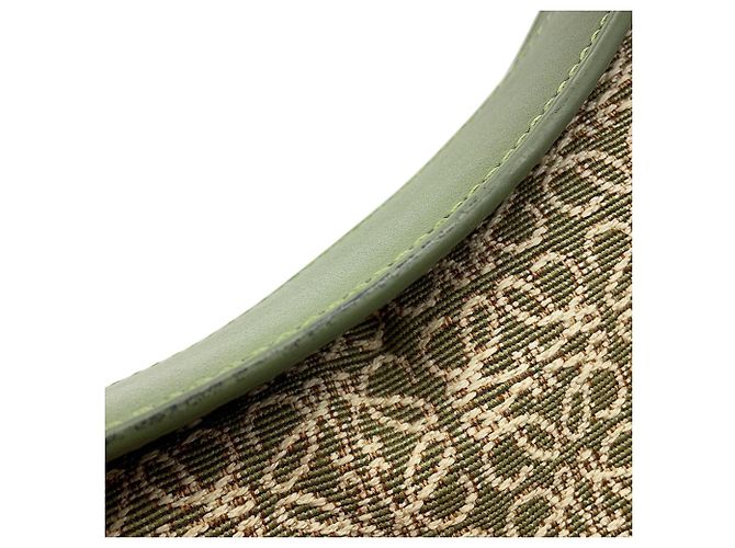 Borsa a tracolla Loewe Luna in pelle jacquard Cachi - vista 8