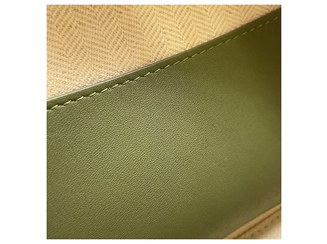 Borsa a tracolla Loewe Luna in pelle jacquard Cachi - vista 9