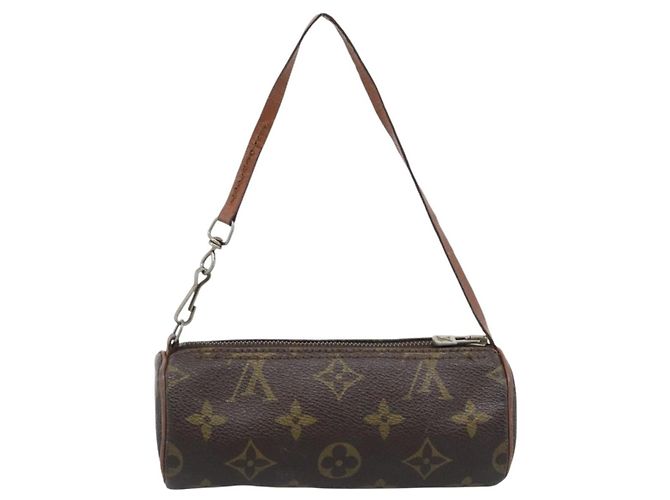 Louis Vuitton Papillon Pochette Monogram Canvas Mini Marrone - vista 2