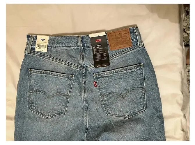 Levi's Jeans 70s High Flare Blu - vista 8