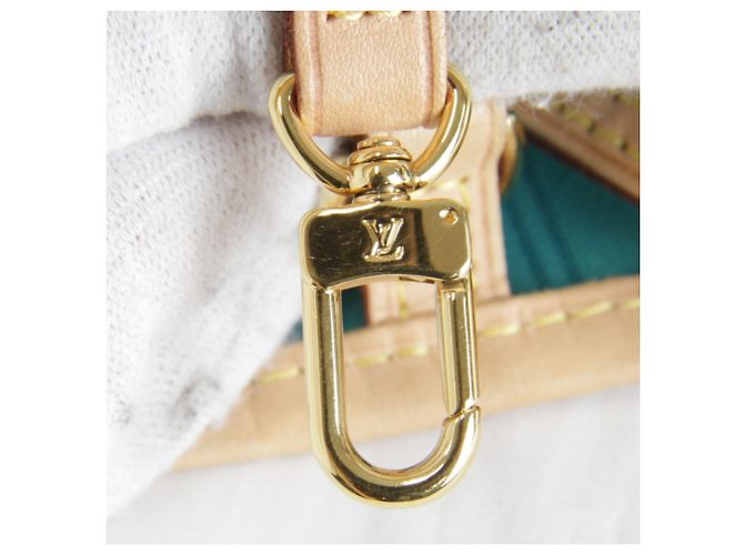 Borsa Tote in tela marrone Louis Vuitton - vista 11