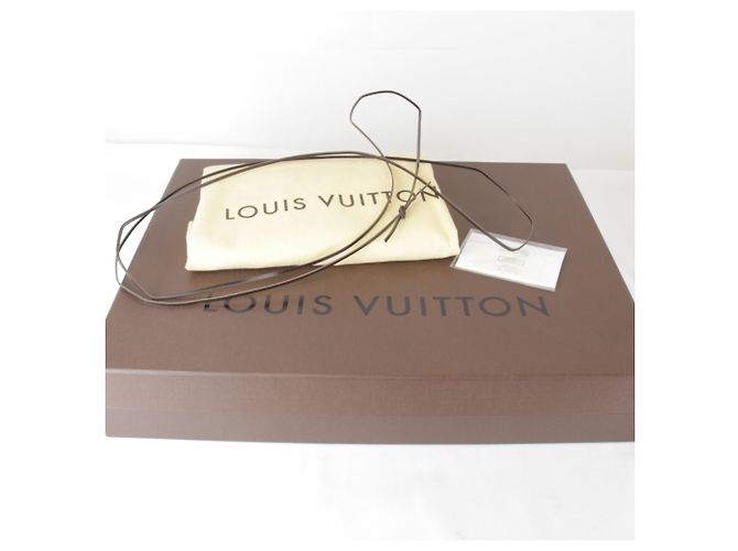 Borsa Tote in tela marrone Louis Vuitton - vista 16