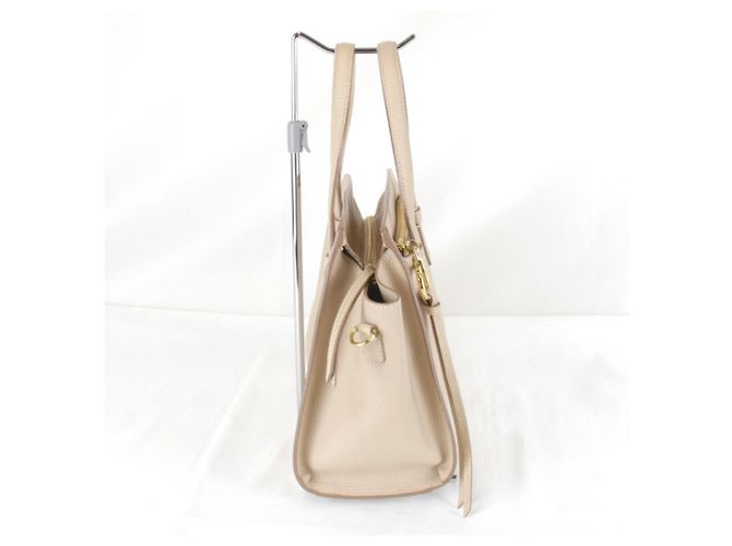 Borsa a mano in pelle rosa Salvatore Ferragamo - vista 2