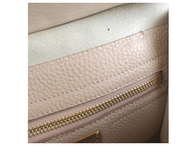Borsa a mano in pelle rosa Salvatore Ferragamo - vista 8