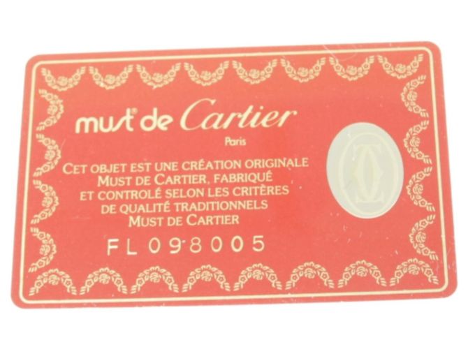 Cartier Must Line Turnlock Schultertasche Bordeaux - Ansicht 14