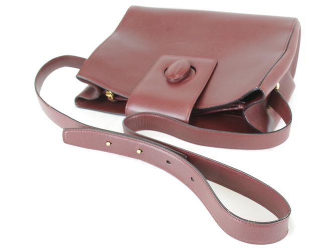 Cartier Must Line Turnlock Schultertasche Bordeaux - Ansicht 5