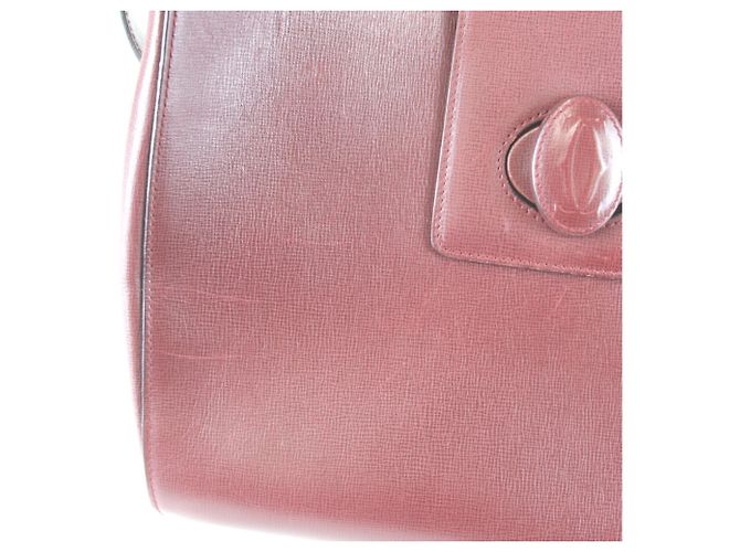 Cartier Must Line Turnlock Schultertasche Bordeaux - Ansicht 6