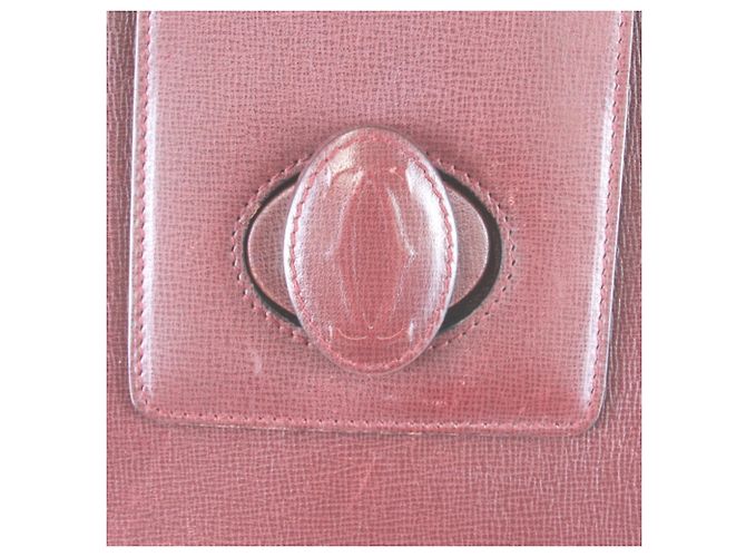 Cartier Must Line Turnlock Schultertasche Bordeaux - Ansicht 7