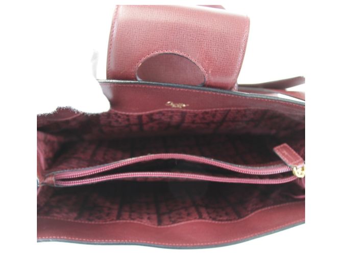 Cartier Must Line Turnlock Schultertasche Bordeaux - Ansicht 8