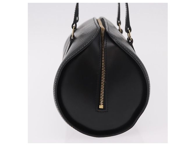 Borsa Soufflot Louis Vuitton in pelle Epi Nero - vista 3