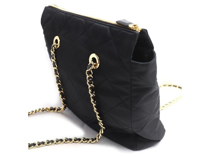 Prada Re-Edition 1995 Chain Shoulder Bag Schwarz - Ansicht 2